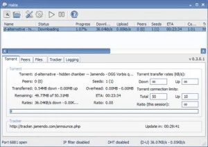 Halite BitTorrent Client Portable
