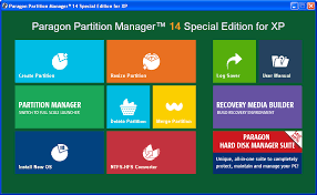 Paragon Partition Manager Special Edition for XP