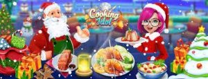 Santa Restaurant Cooking Game