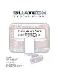 Quatech DSU-200/300 USB-to-Serial Converter