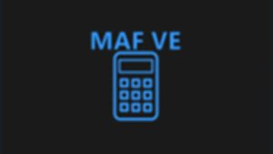 MAF VE calculator for Windows 10